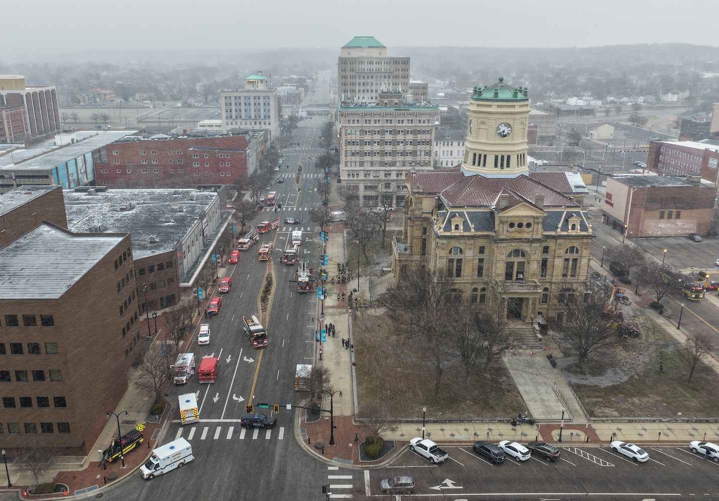 Butler County Courthouse fire