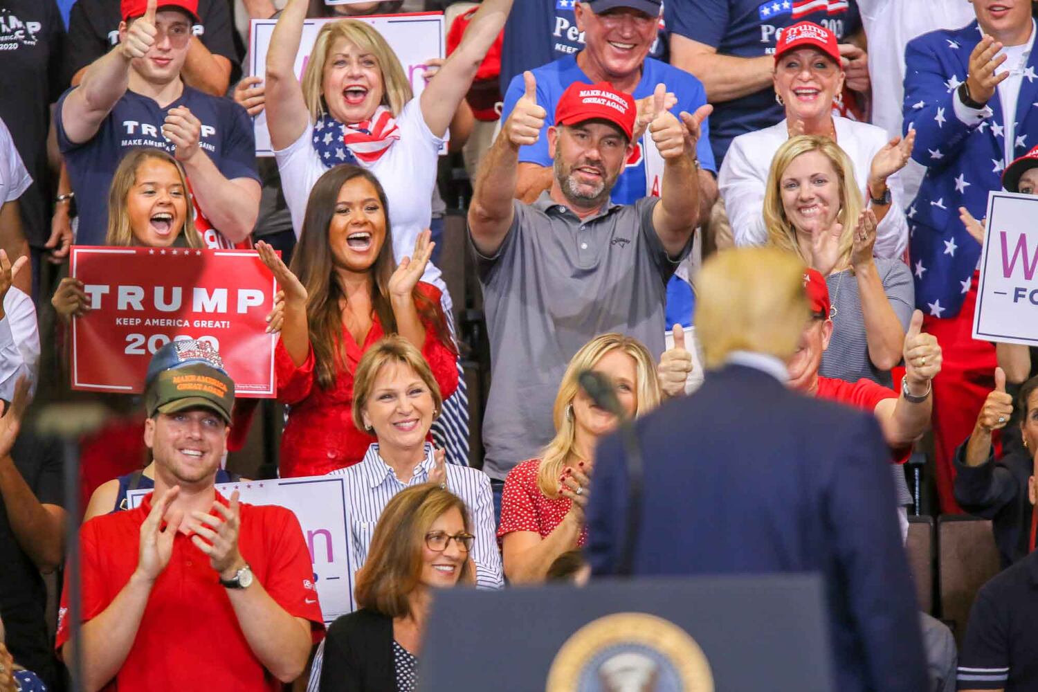 PHOTOS President Donald Trump Keep America Great Rally