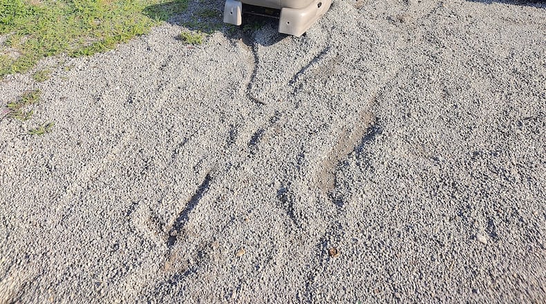 West Chester Twp. got rid of their recycling bins because people are using them as dumping grounds for all manner of trash. Now they are considering partnering with Liberty Twp. to provide trash and recycling services to their residents. Pictured here are actual car seats and toilets dumped at Keehner Park.