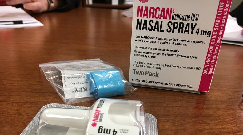 Butler County is attempting to get a handle on the drug crisis that has claimed the lives of hundreds of people over the past several years. Through Project DAWN, county residents can get a free Narcan kit. FILE