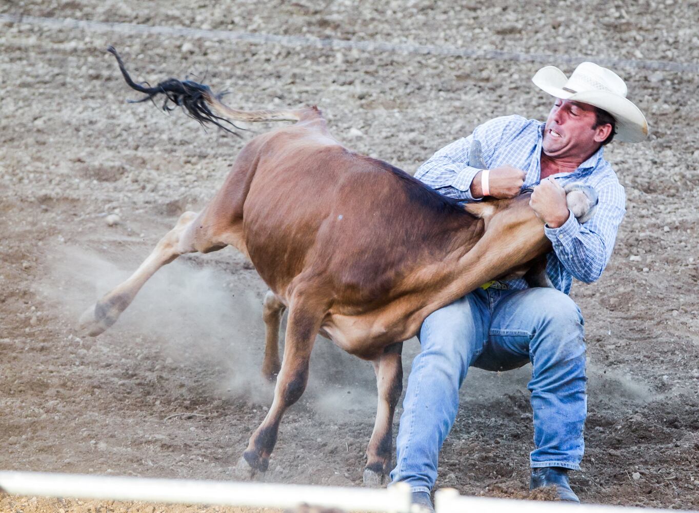 Broken Horn Rodeo closes out the night Wednesday at the Butler County Fair
