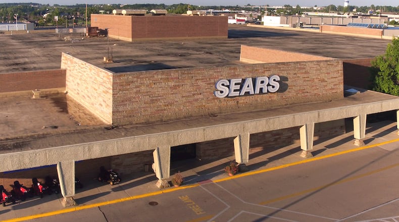 The Sears Auto Centers in Beavercreek and Springfield will offer ship-to-store from Amazon for tire services. TY GREENLEES / STAFF