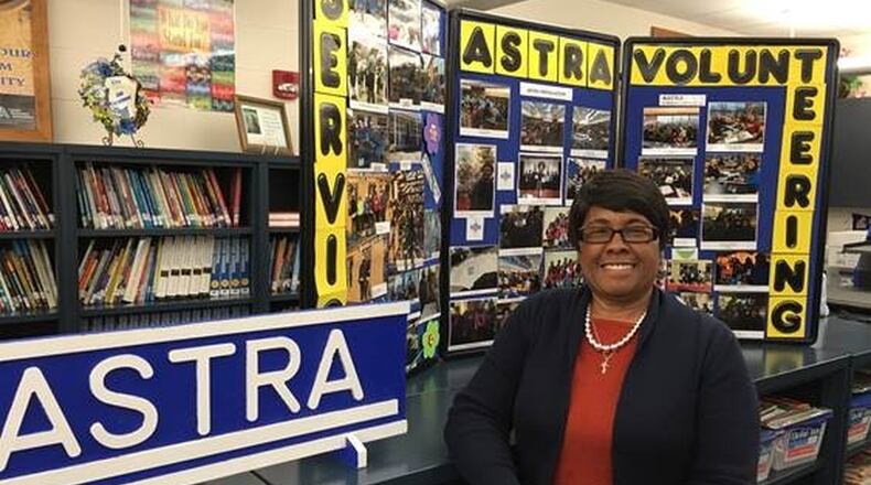 Zellene Miller started a service organization in partnership with Altrusa called Ability, Service, Training, Responsibility, and Achievement (ASTRA). With 30-50 students each year giving of their time, the group boasted at least 60 service hours annually. Miller retired this past school year after 27 years as the career development coordinator for Hamilton City Schools.