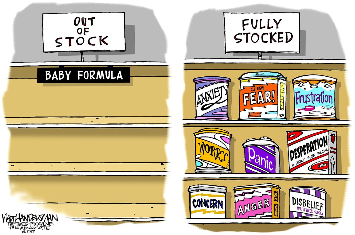 WEEK IN CARTOONS: Buffalo shooting, baby formula shortage and more