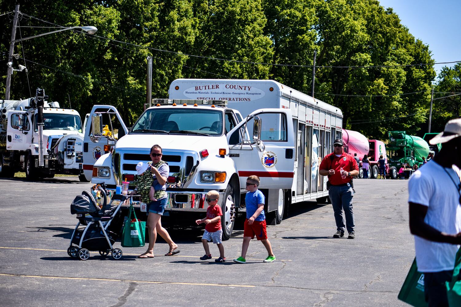 Hundreds attend Touch A Truck event in Monroe