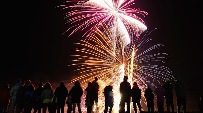 There are several fireworks shows around the county, which started Monday and runs throughout the week. FILE