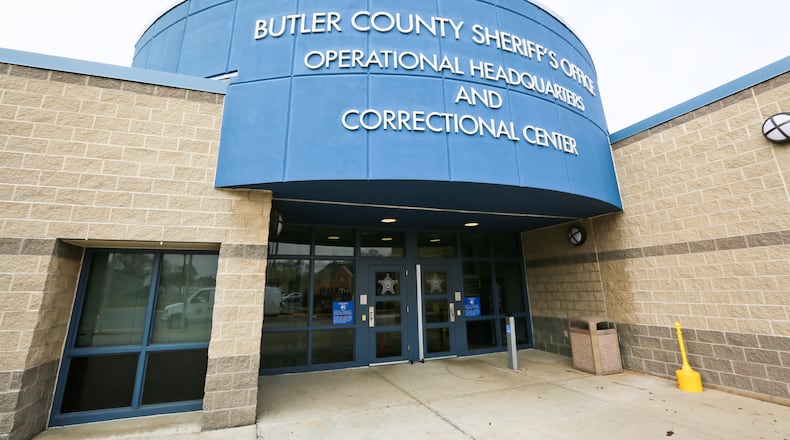 Butler County Jail. GREG LYNCH / STAFF