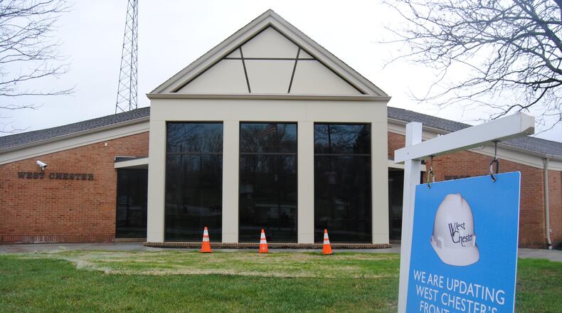 West Chester Twp. is spending almost $300,000 upgrading its township hall and administration offices. ERIC SCHWARTZBERG / STAFF