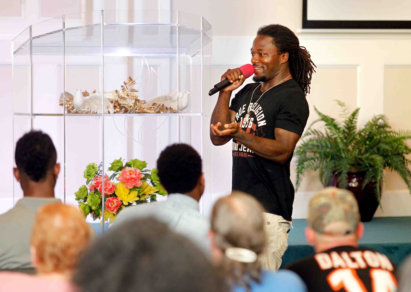 Adam "Pacman" Jones Visits College Night