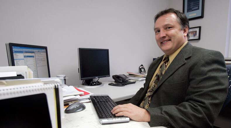 John Jones has been steering the city of Trenton for 12 years as its city manager, but this will be his last week on the job now that he has accepted the same position in Hamilton County’s Springdale. STAFF FILE/2010