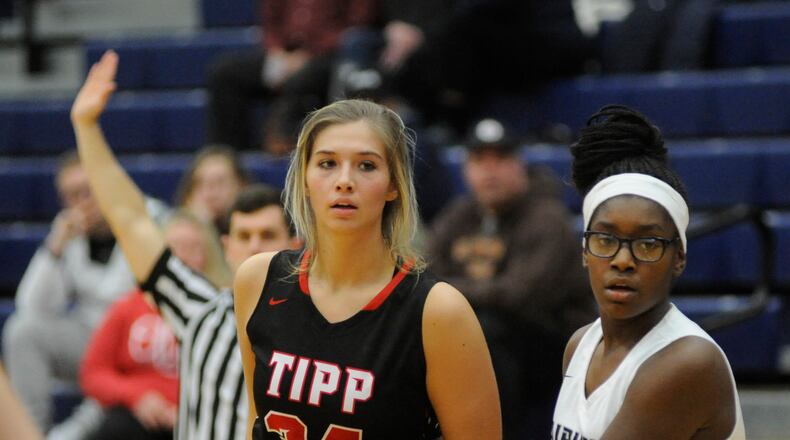 The Tippecanoe girls basketball game against visiting Trotwood-Madison on Saturday has been rescheduled for Thursday, Jan. 24 at Tipp. MARC PENDLETON / STAFF