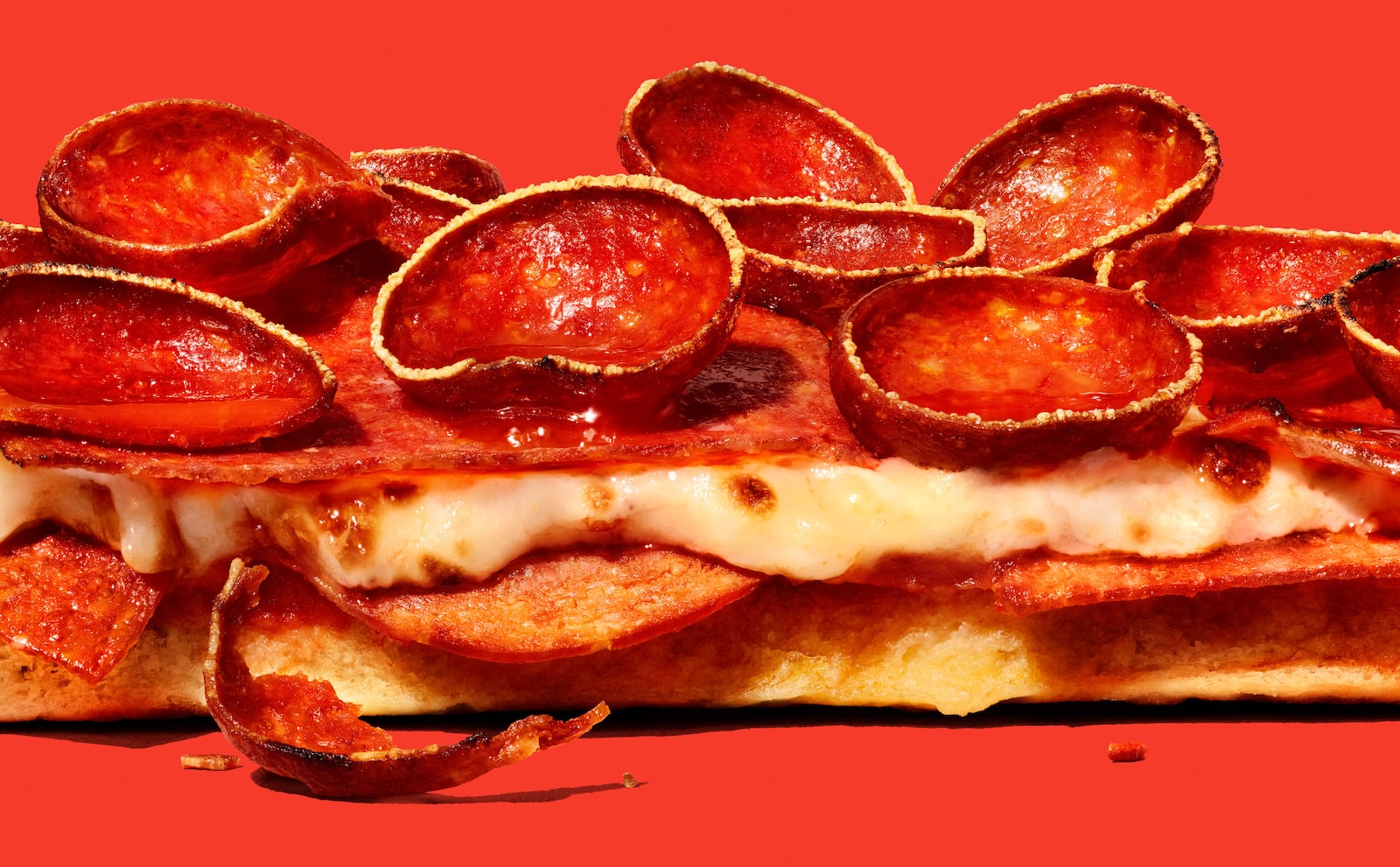 Casey's craveable pizza is made with three different types of pepperoni. (Photo: Business Wire)