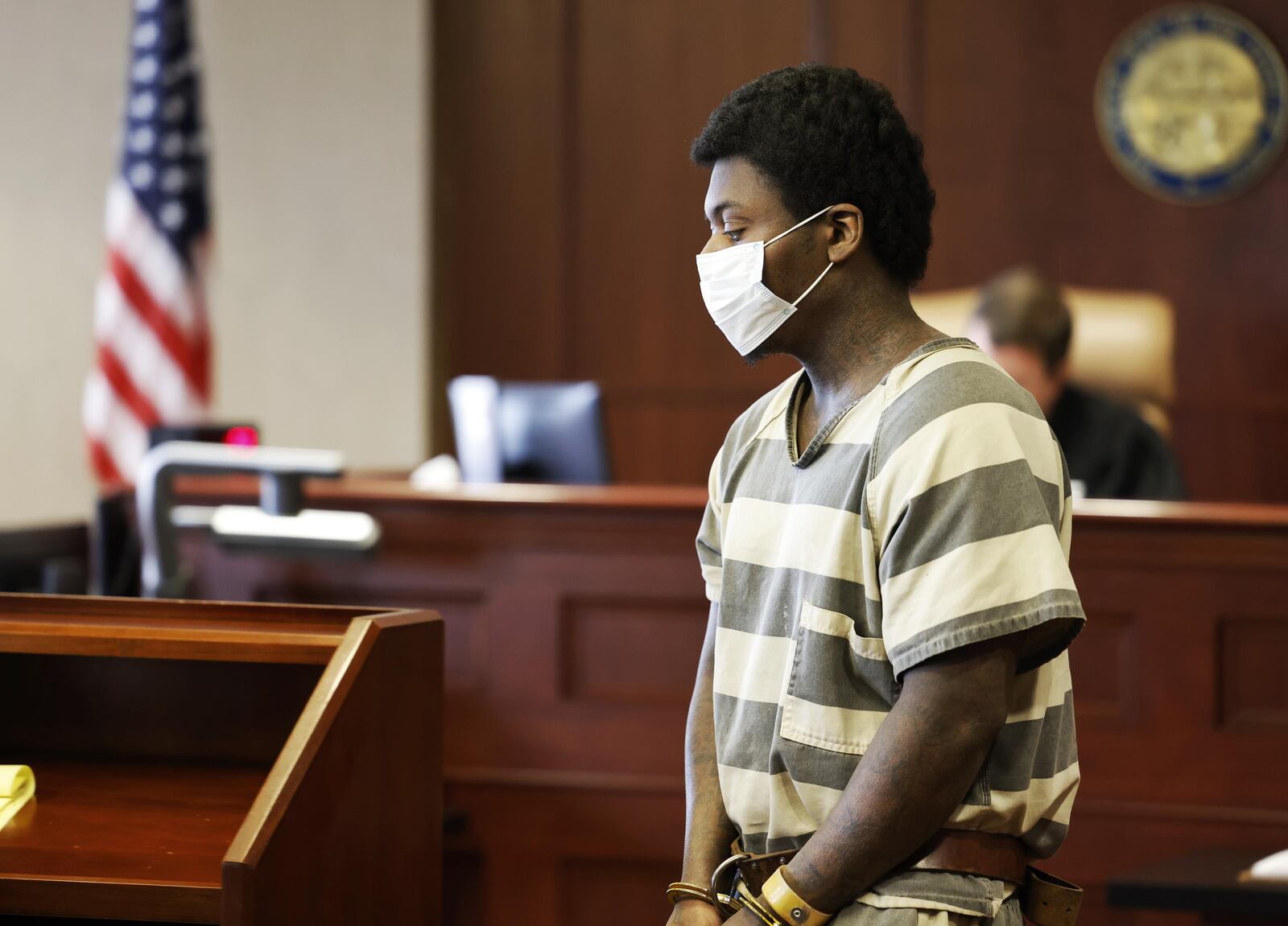 Tyree Cross was sentenced to prison Tuesday in Butler County Common Pleas Court for the June 2020 shooting death of Riah Milton. NICK GRAHAM