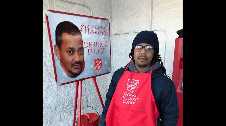 Dayton area resident shared stories of survival as part of the Dayton Strong Storytelling Sessions recorded at the Dayton Metro Library. Dion Green is pictured. Green's home was badly damaged in the Memorial Day tornadoes. Weeks later, his father, Derrick Fudge, died in his arms in the Oregon District mass shooting.