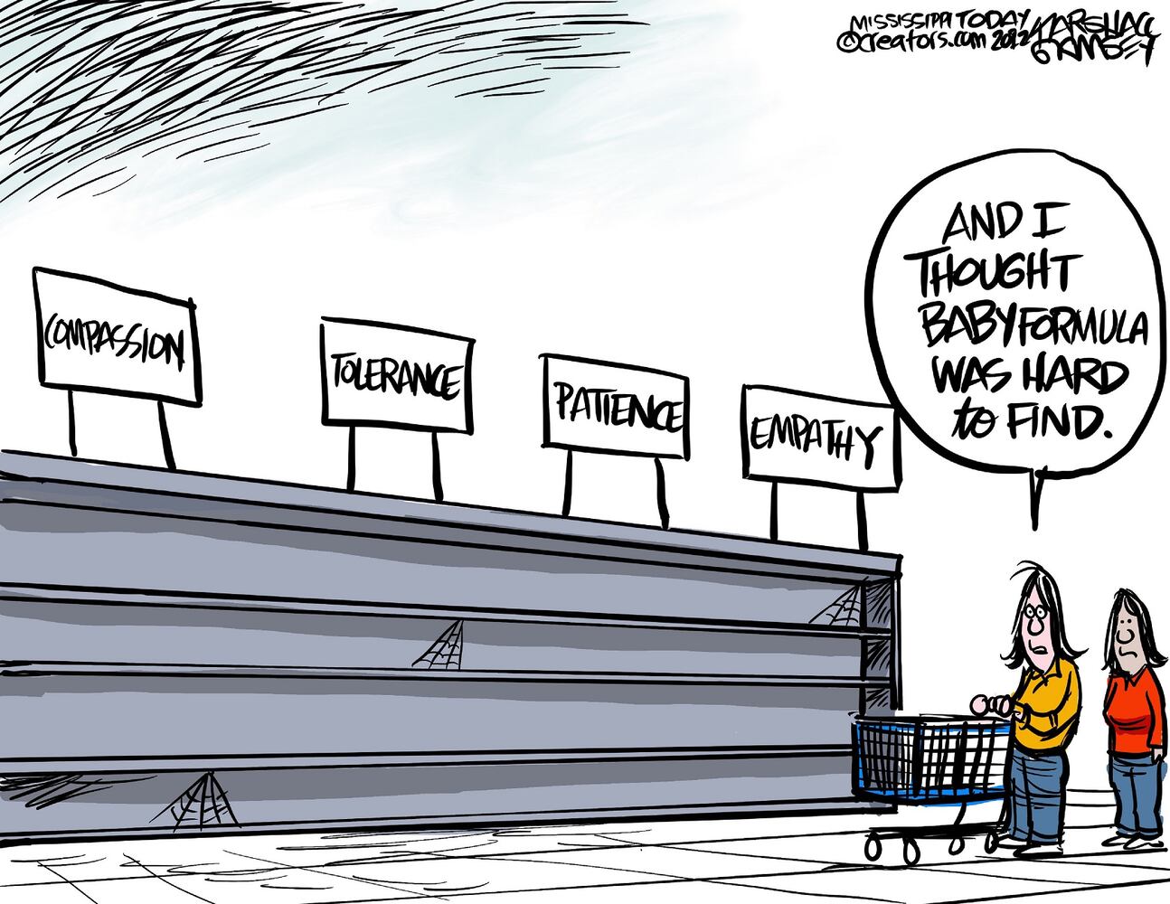 WEEK IN CARTOONS: Buffalo shooting, baby formula shortage and more