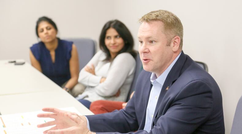 Congressman Warren Davidson said the country cannot combat a so-called war on poverty by spending more money, and calls for developing a bipartisan commission to look collecting more data. STAFF FILE PHOTO