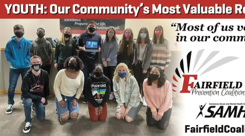 Fairfield High School students are the stars in a new billboard campaign throughout Butler County designed to remind the public despite the coronavirus, many teens are still doing essential volunteer work. (Provided Photo/Journal-News)