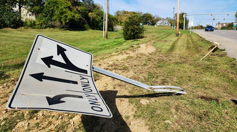 The Occupational Health and Safety Administration investigated after one person was killed and another hurt in an accident Tuesday afternoon in Hamilton that involved a heavy piece of machinery. The accident happened outside city lines on Old Oxford Road. However, the equipment landed in front of Skyline, which is within city limits, according to Hamilton Police. NICK GRAHAM/STAFF