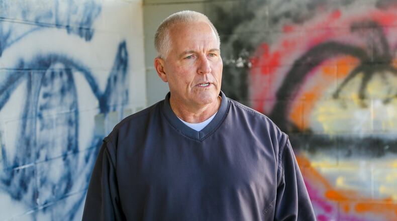 Alan LaKamp, Ppresident of the Butler County Challenger Baseball league, is happy his league is being honored by the Washington Lodge #17 F&AM Freemasons. GREG LYNCH / STAFF
