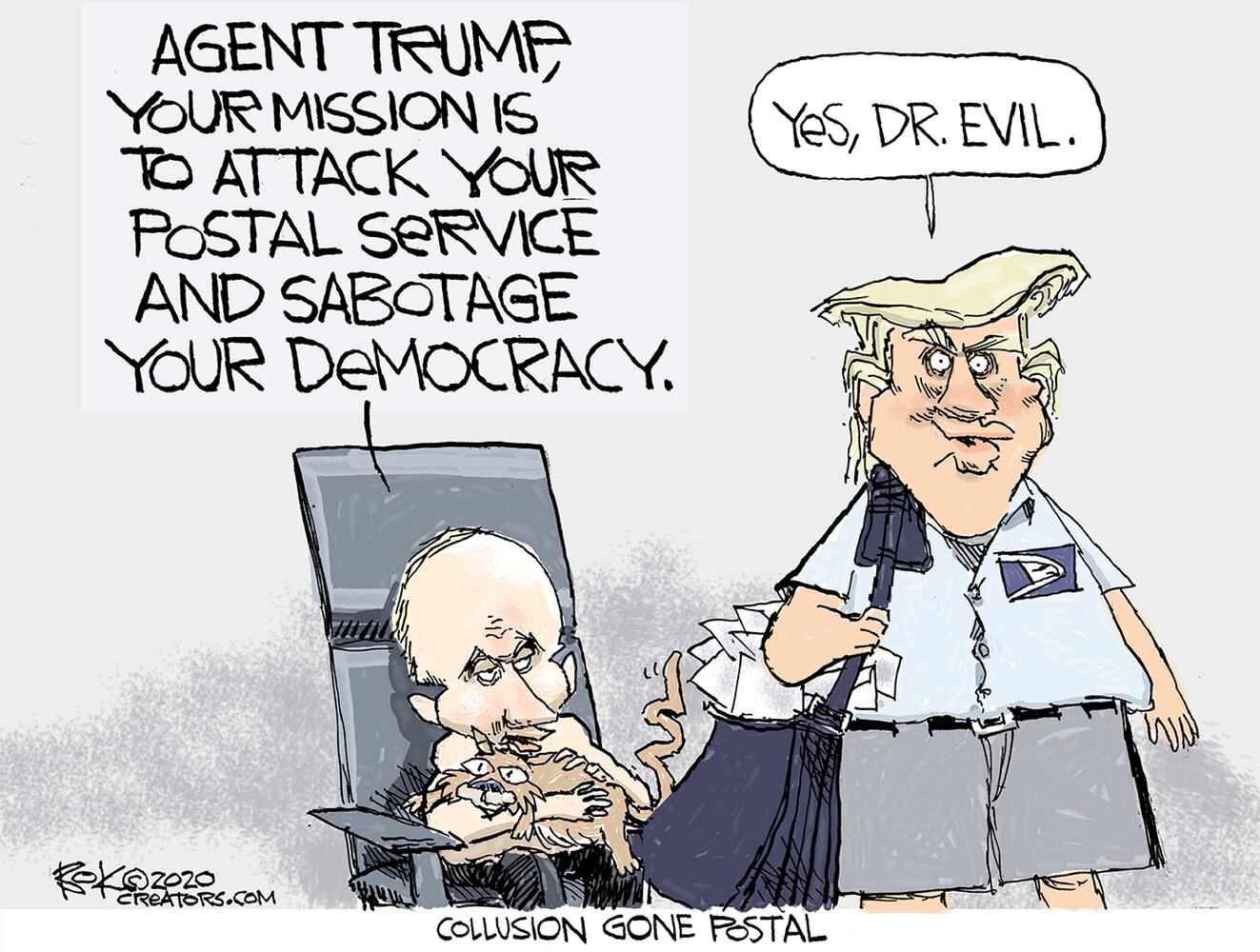 Week in cartoons: Democratic National Convention, Steve Bannon and more