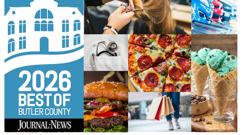 The Best of Butler County 2026 competition is hosted by the Journal-News.