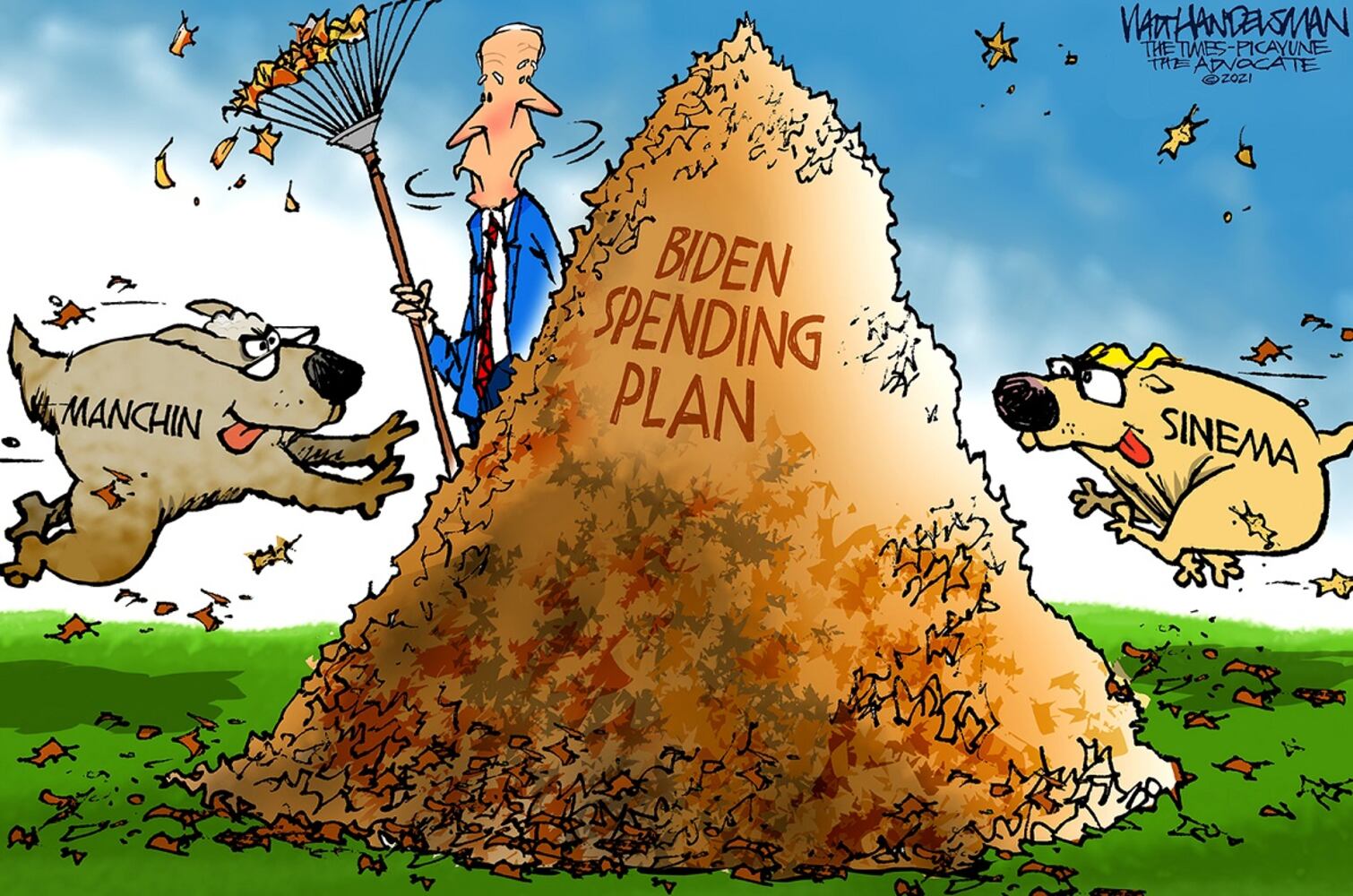 WEEK IN CARTOONS: Facebook name change, Biden’s spending plan and more