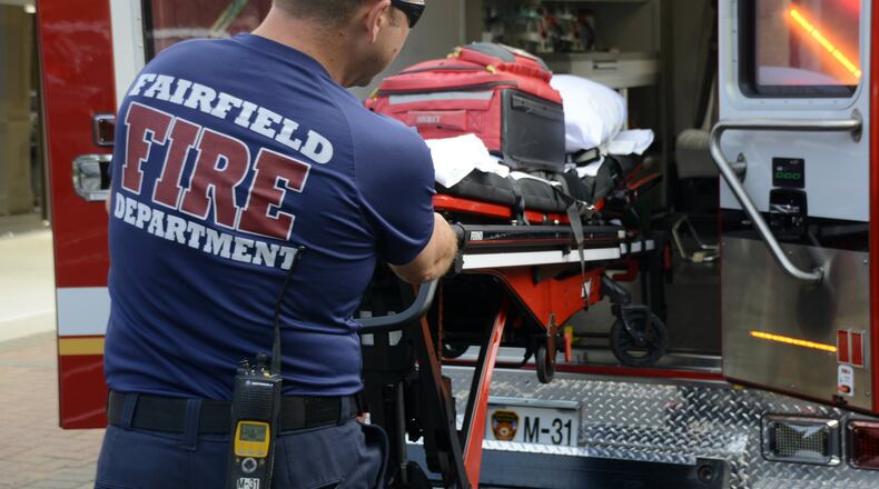 The city of Fairfield is considering a federal staffing grant, known as a SAFER grant, to fund six new full-time firefighters. MICHAEL D. PITMAN/FILE