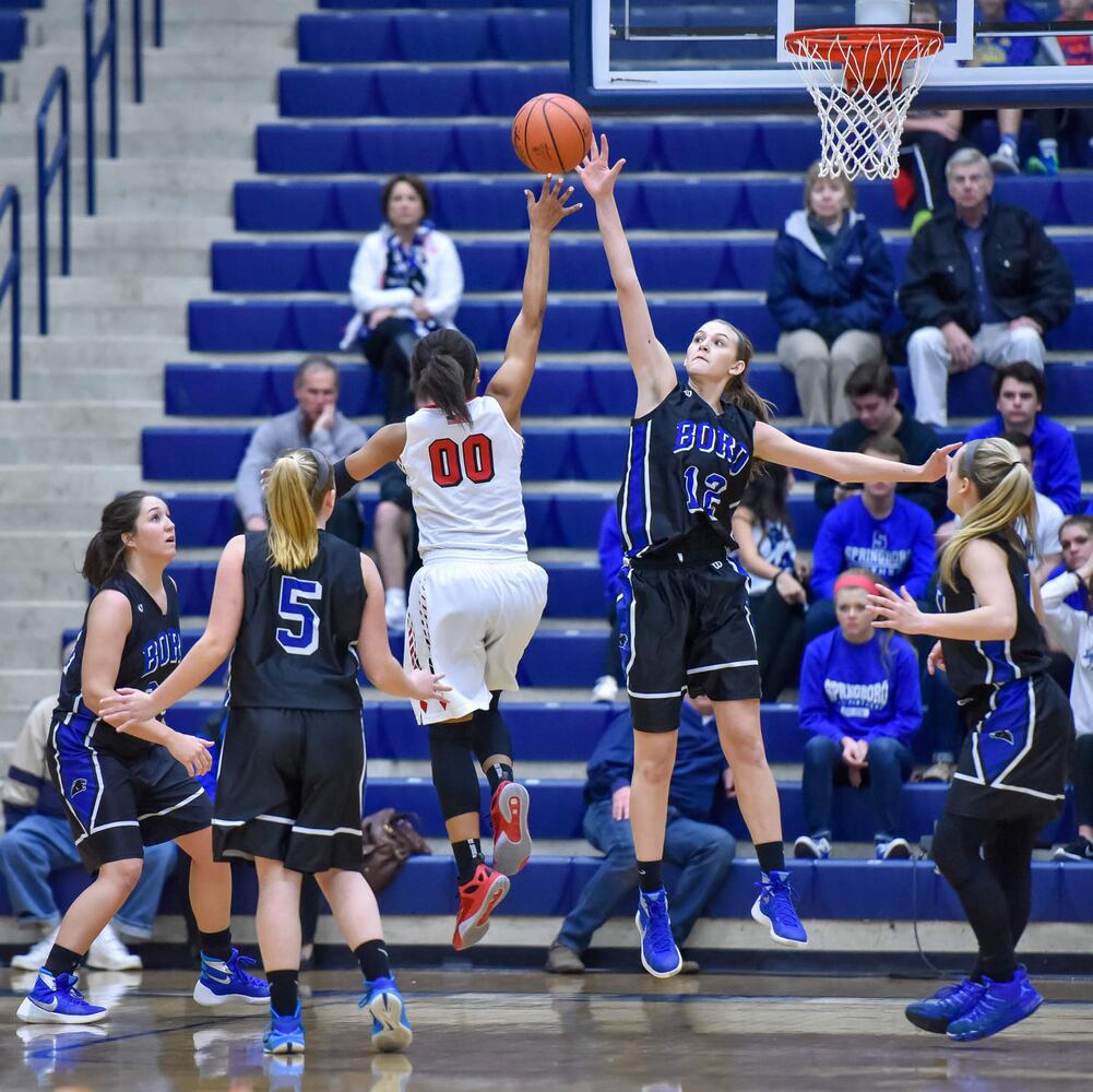 Lakota West vs Springboro girls basketball