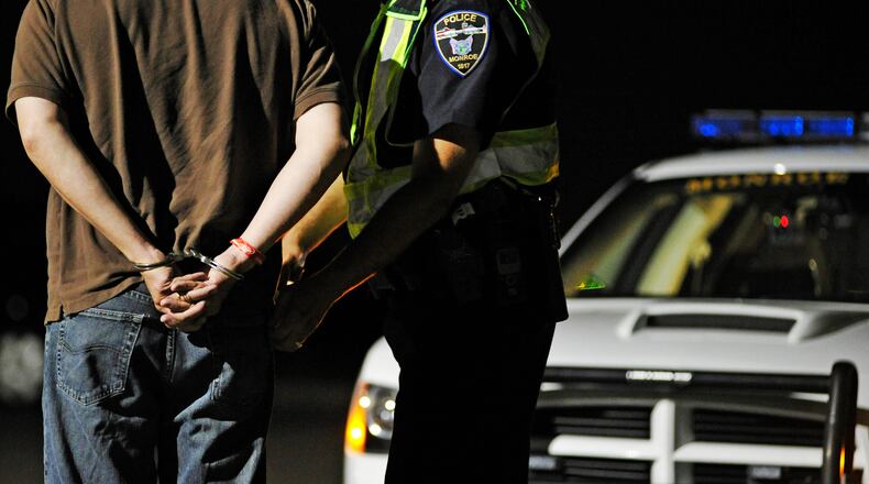 One arrest was made during Friday's OVI checkpoint in Monroe. FILE PHOTO