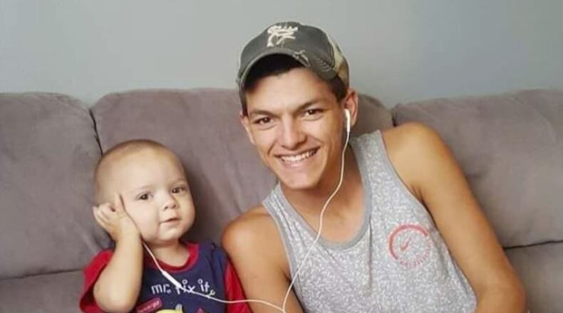 Brody Allen, 2, who died of a rare brain cancer in October, and his brother Andrew “Drew” Allen, 18, who was struck by at least one vehicle Monday while crossing a street in the dark near his home. PROVIDED