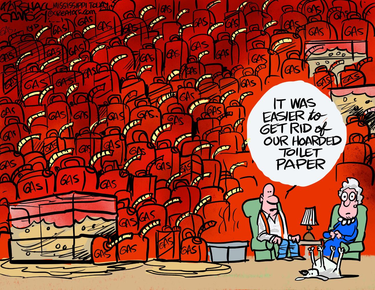 Week in cartoons: Facebook ban, pipeline ransom and more
