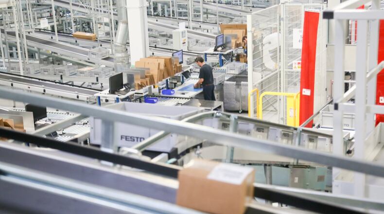 The new Festo Regional Service Center in Mason, Friday, Oct. 14, 2016. GREG LYNCH / STAFF