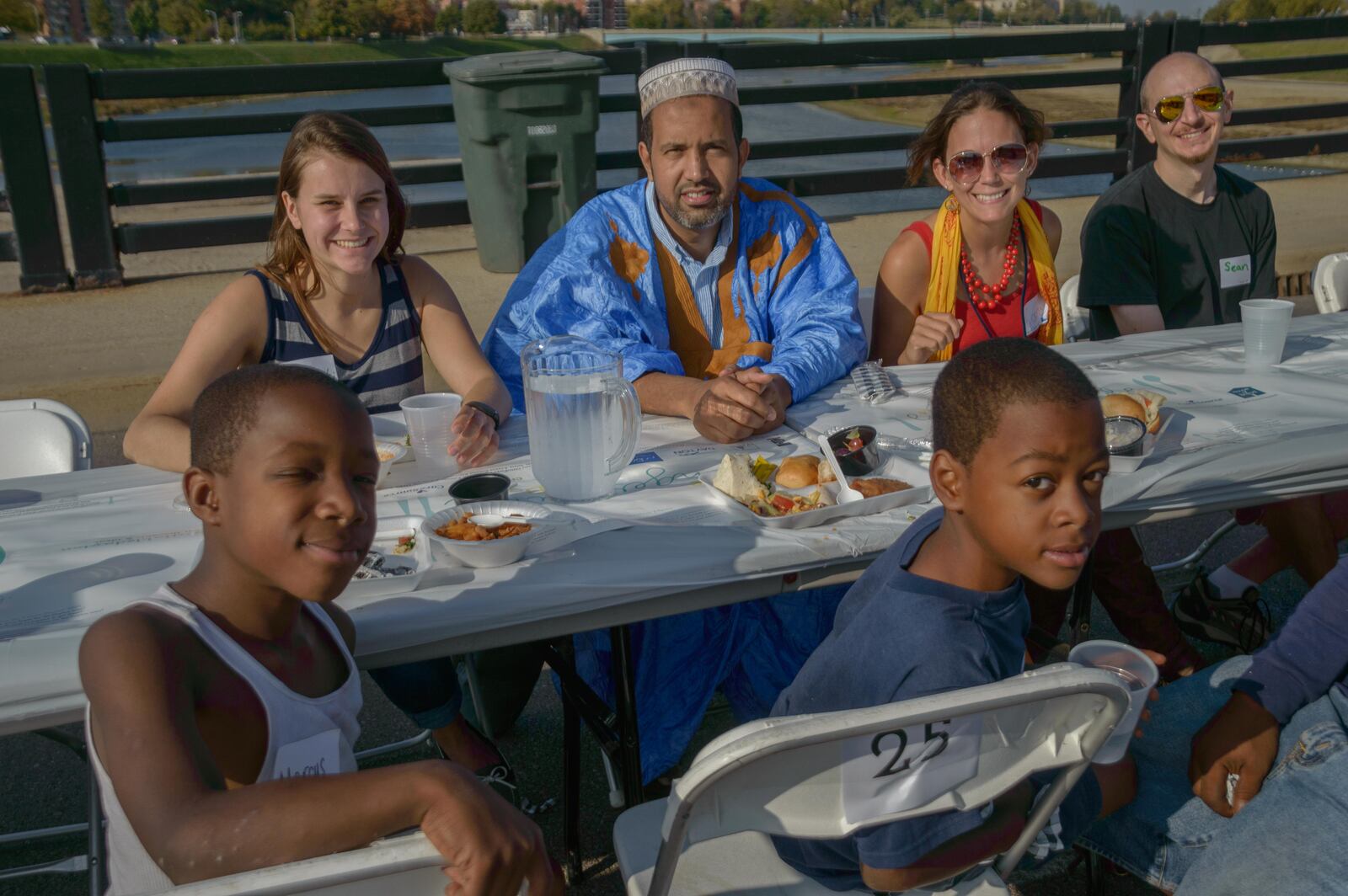 More than 500 Dayton residents gathered on the Third Street Bridge for conversation and a meal during The Longest Table event, which was held Saturday, Oct. 15. The concept was one of the winning projects at the UpDayton Summit.