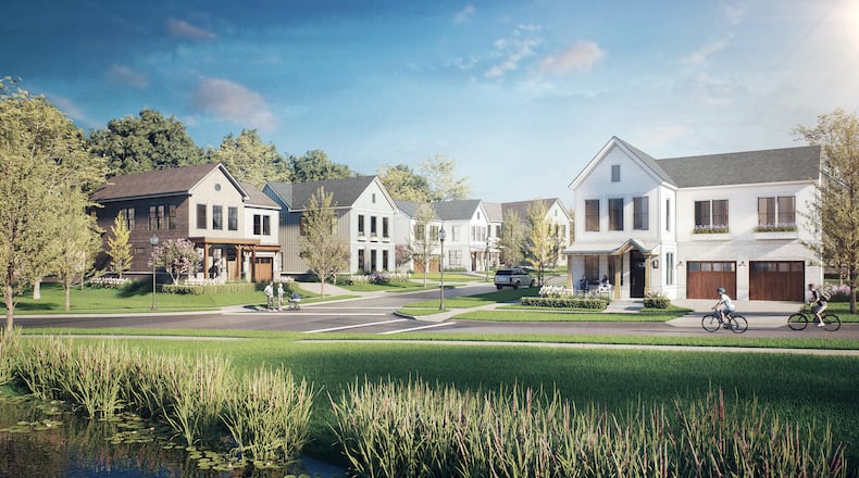 Onyx + East plan to construct 90 homes on a 30.6-acre lot on Hamilton-Mason Road. Contributed photo