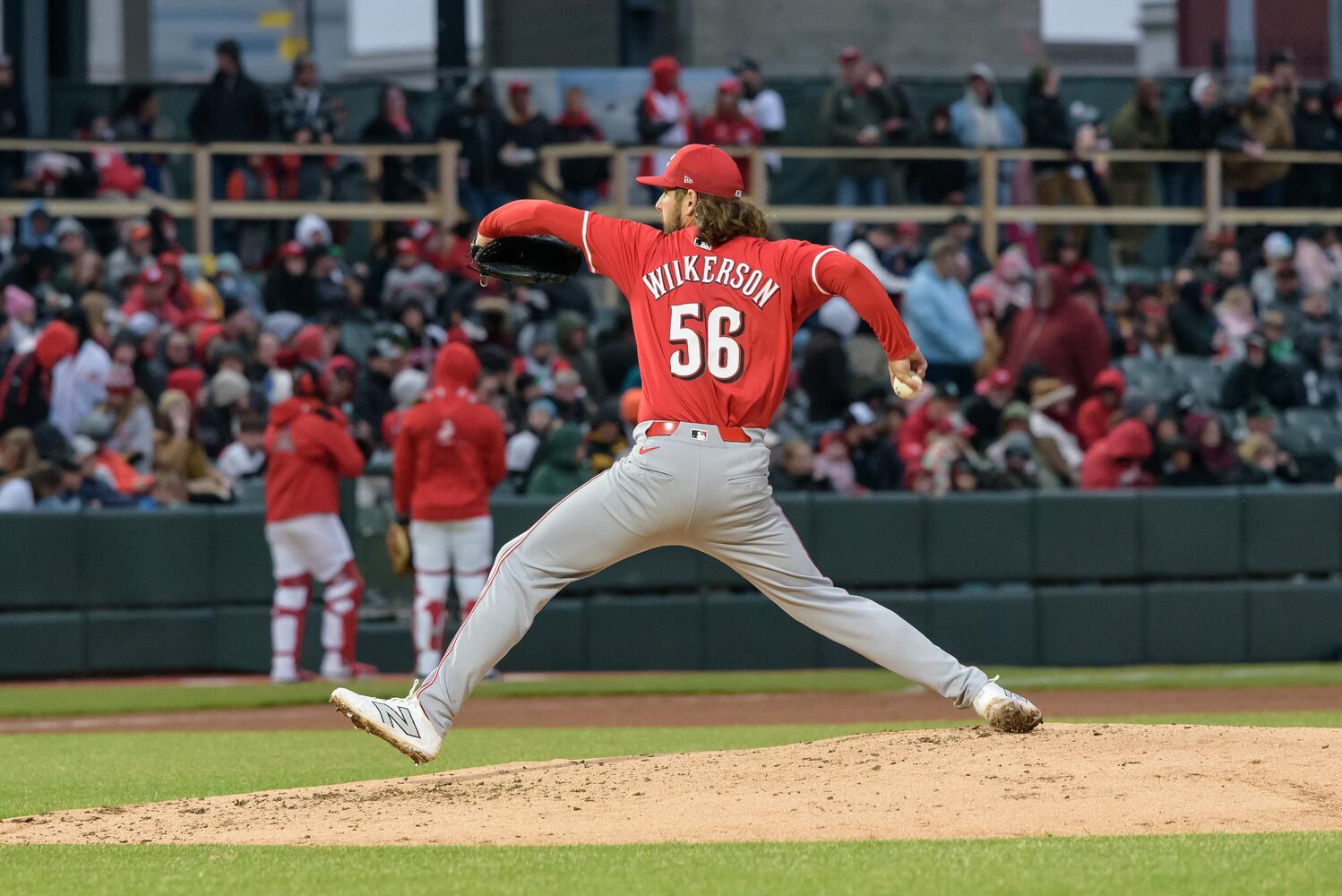 PHOTOS: Cincinnati Reds vs. Reds Top Prospects at Day Air Ballpark