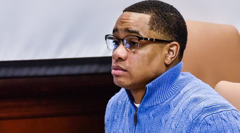 Michael Grevious II is facing the death penalty if found guilty of aggravated murder for the retaliation shooting that followed a shoot out at the former Doubles Bar on Hamilton’s West Side. NICK GRAHAM/STAFF