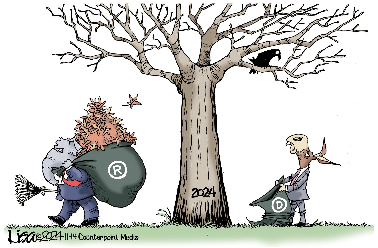 CARTOONS: Lisa Benson, Nov. 16, 2024