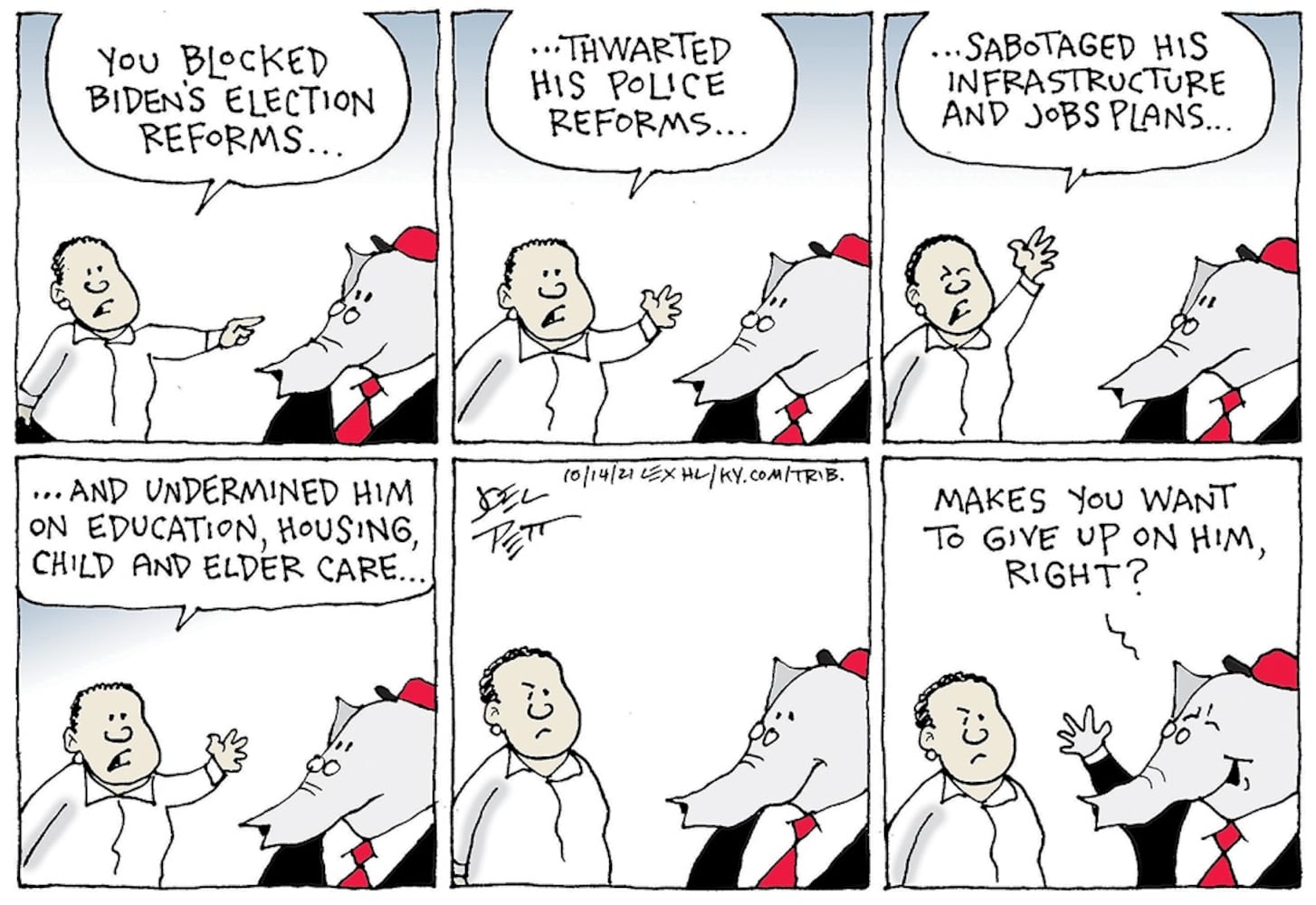 WEEK IN CARTOONS: Jon Gruden, supply chain issues and more