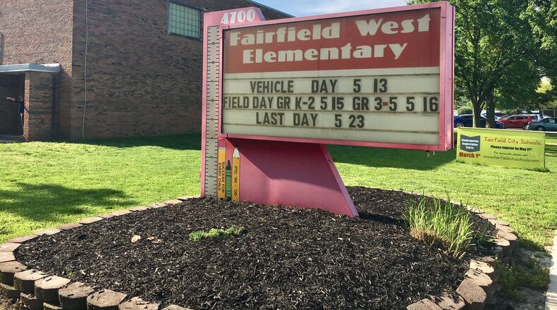 Officials at Fairfield West Elementary has warned school parents about a confirmed case of pertussis, often referred to as whooping cough, at the Butler County school.(Photo by Michael D. Clark/Journal-News)