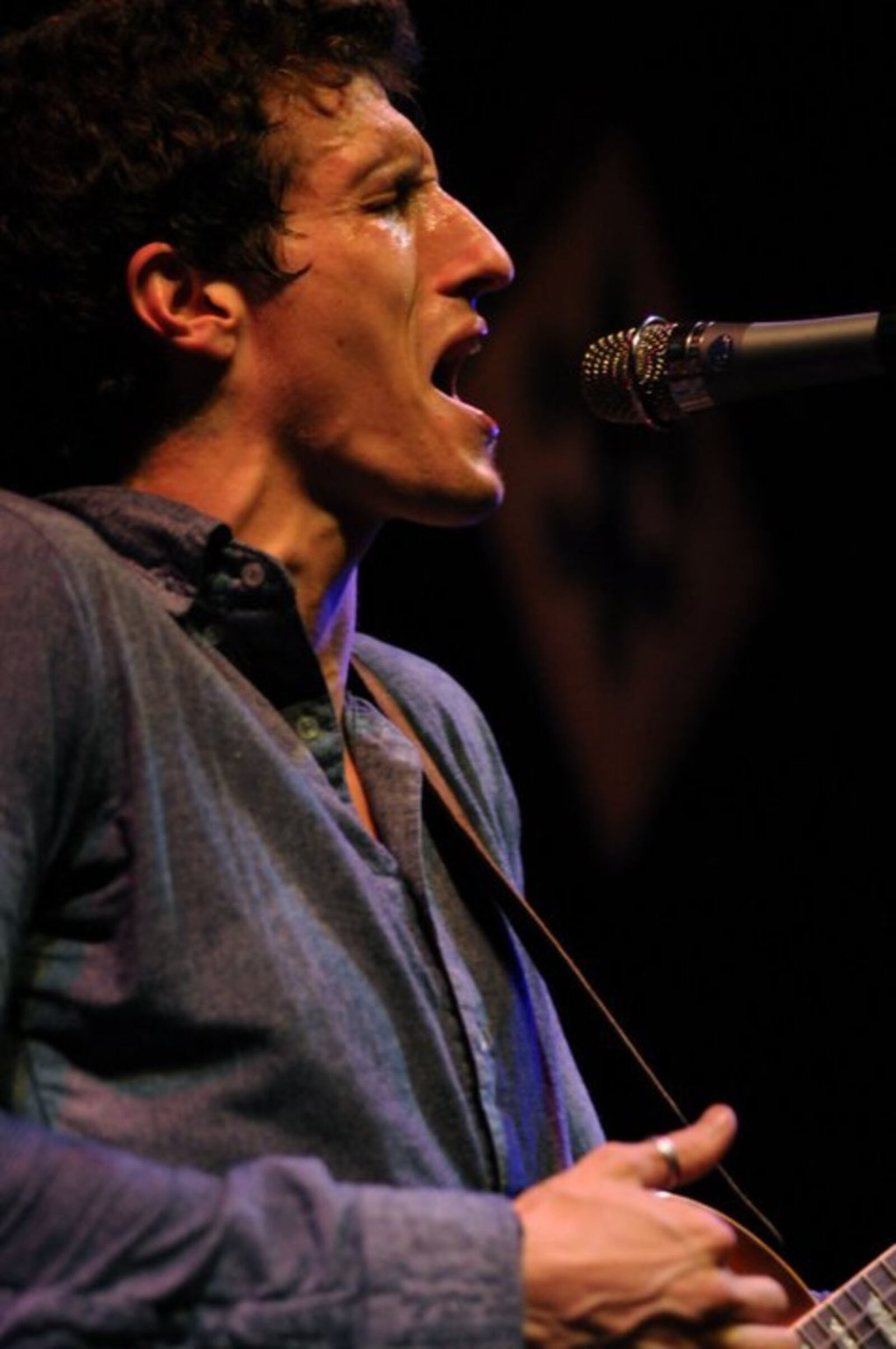 David Shaw, 2001 Hamilton High School graduate and vocalist for alternative rock group the Revivalists, returns to his hometown for tonight’s free concert at the RiversEdge Amphitheater.