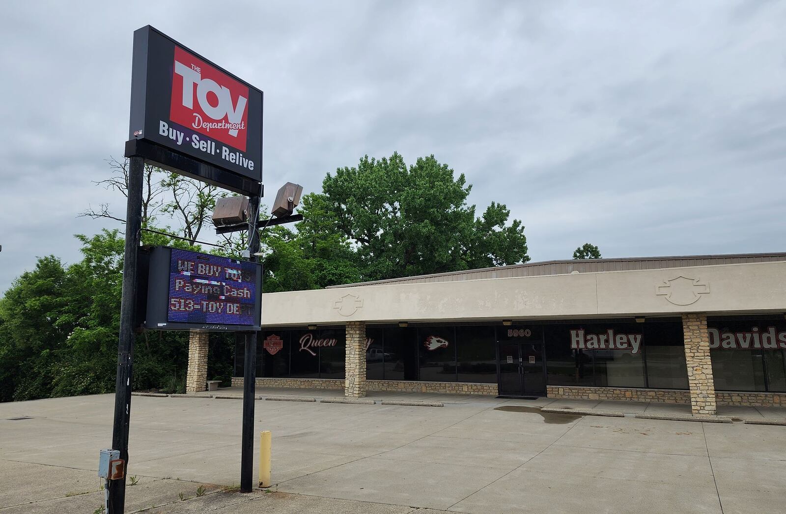 Fairfield vintage collectibles and toy store, The Toy Department, is moving to a larger space in the former Harley Davidson dealership on Ohio 4 in Fairfield. NICK GRAHAM/STAFF