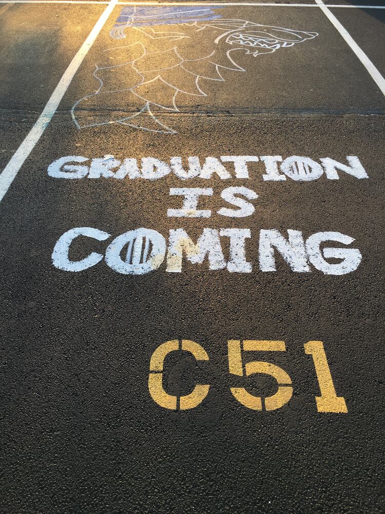 parking lot spaces
