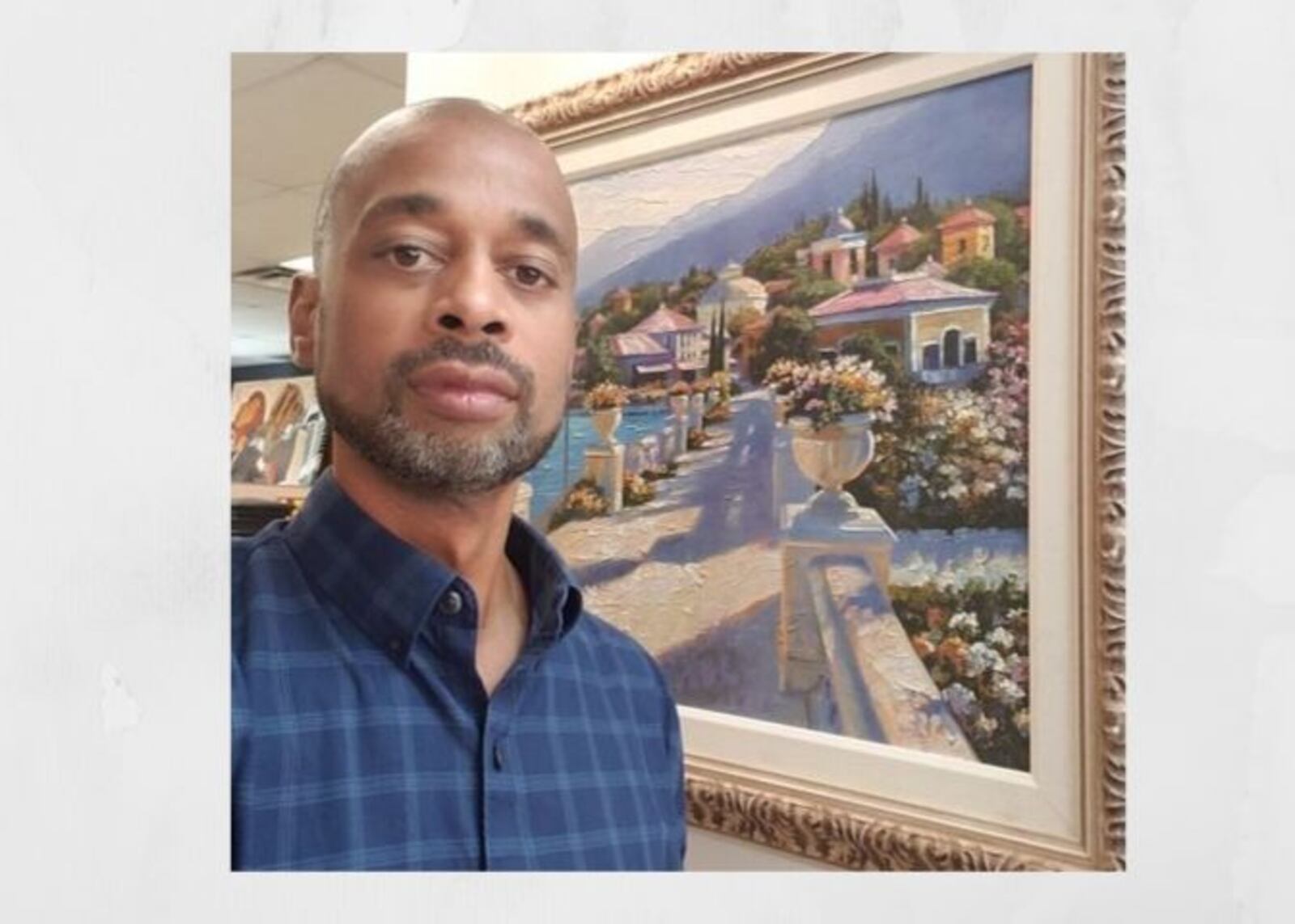 Edward A. Dixon Gallery celebrated its grand opening in September of  2017. Ed Dixon is pictured.