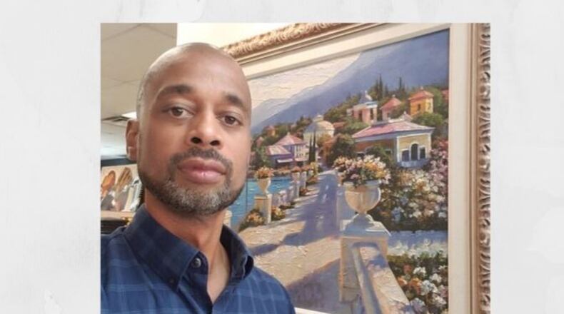 Edward A. Dixon Gallery celebrated its grand opening in September of 2017. Ed Dixon is pictured.