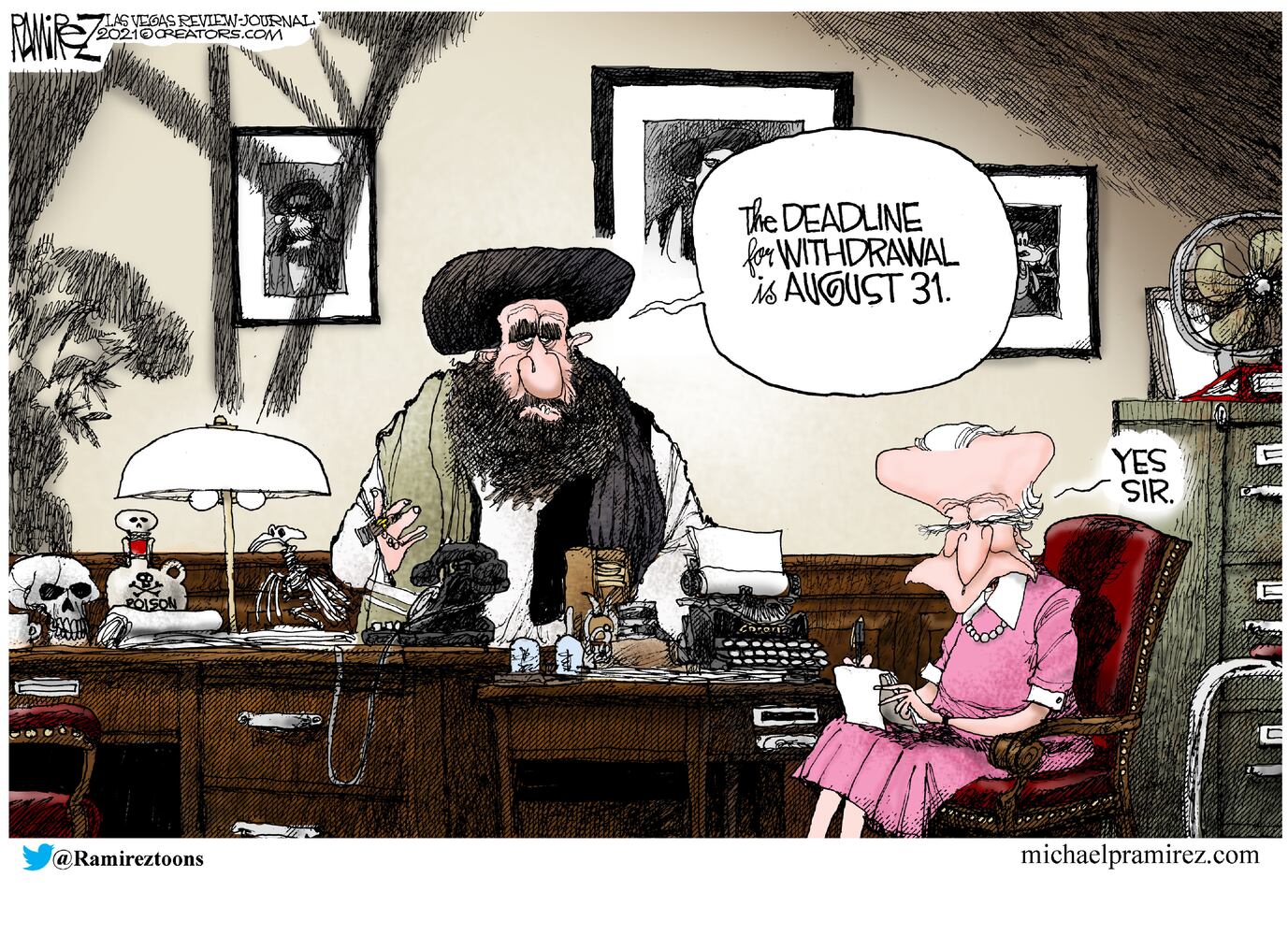 Week in cartoons: Afghanistan, livestock dewormer and more