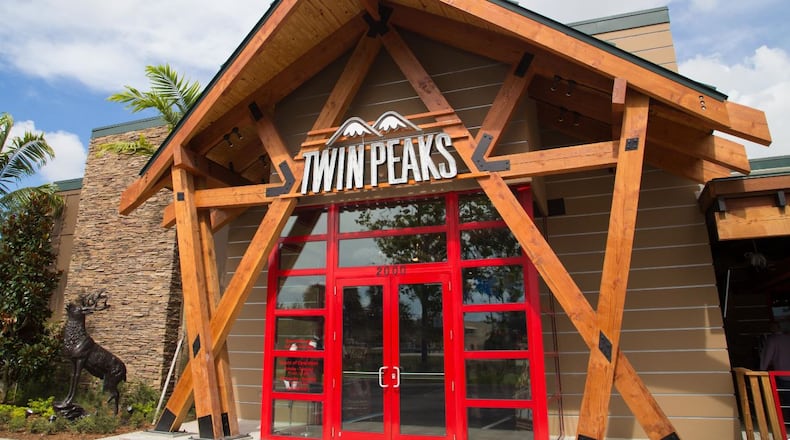Twin Peaks’ new restaurant at 9424 Civic Centre Blvd. in West Chester Twp., will open in November with 68 high-definition flatscreen televisions, 32 taps, an open-air covered patio and a wide variety of ice-cold beer and spirits. CONTRIBUTED