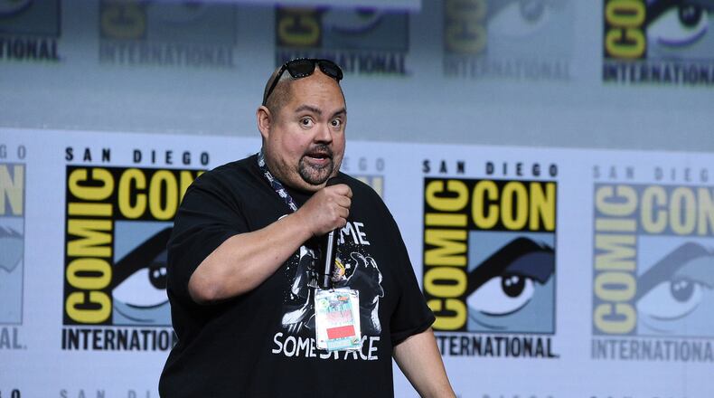 Gabriel Iglesias will perform at the Hard Rock Casino Cincinnati today. Gabriel attended the Funko: Pop Talk Live! Panel on day 4 of Comic-Con International on Sunday, July 24, 2022, in San Diego. (Photo by Richard Shotwell/Invision/AP)