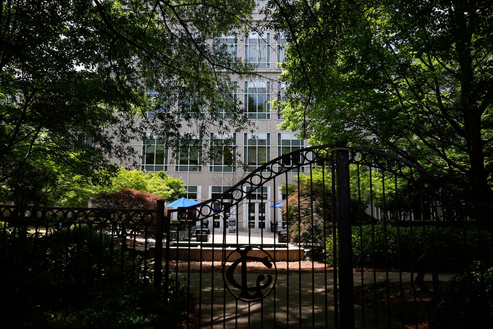 Emory University Hospital Midtown is seen on Thursday, May 15, 2025, in Atlanta. (AP Photo/Brynn Anderson)
