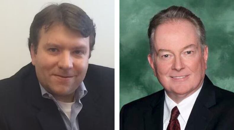Mike McNamara, left and Bruce Jones, right.