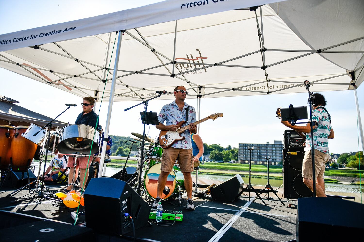 Fitton Center celebrates season launch with island themed party